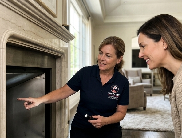 Professional Services — The Clean Chimney Sweep Flue Draft