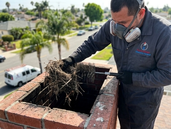 Chimney Bird Nest Removal in Torrance, CA