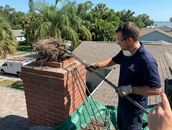 Is a Bird Nest Causing Problems in Your Tampa Chimney?