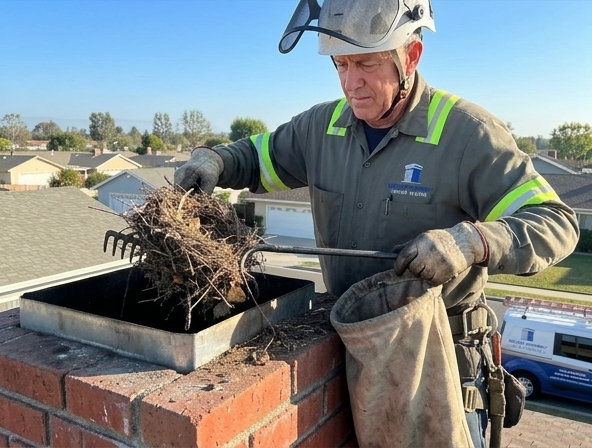 Got a Bird Nest in Your Chimney?