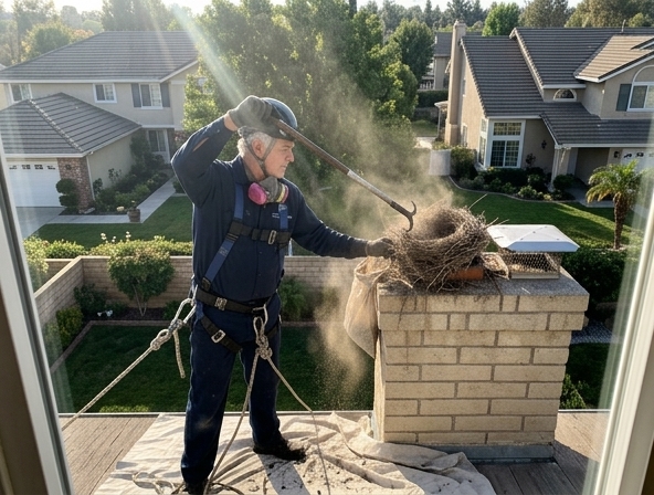 Is Your Irvine Chimney Blocked? We Can Clear It Fast.