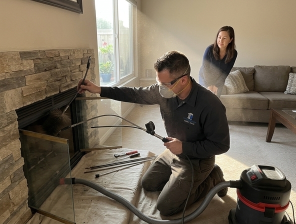 Restore Your Chimney's Flow: Expert Smoke Chamber Cleaning in Irvine, CA