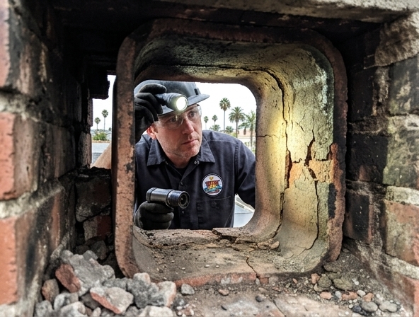 Damaged Chimney Flue Replacement in Venice, CA
