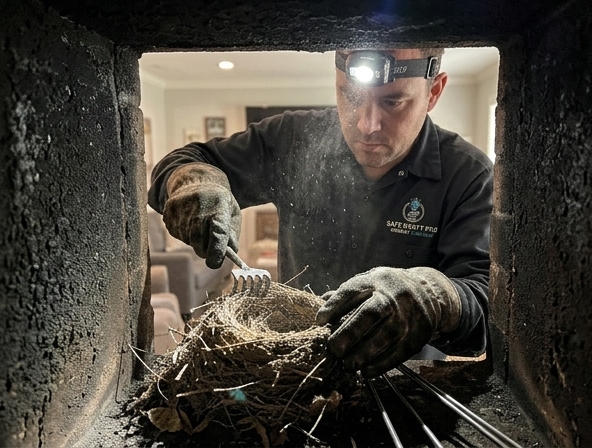 Is a Bird Nest Blocking Your Dallas Chimney?
