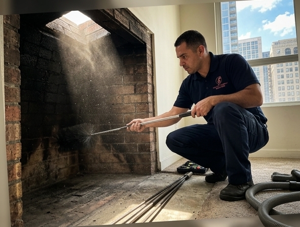 Deep Chimney Cleaning in Downtown Los Angeles