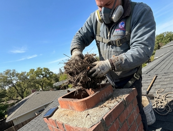Is a Bird Nest Causing Chimney Problems in Sonoma?