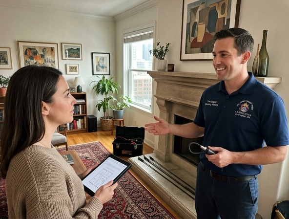Professional Services — The Happy Chimney Sweep