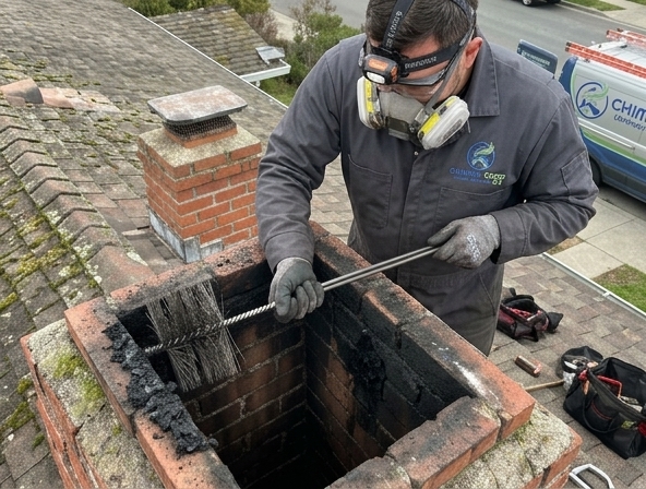 Safe Chimney Creosote Removal in San Mateo, CA