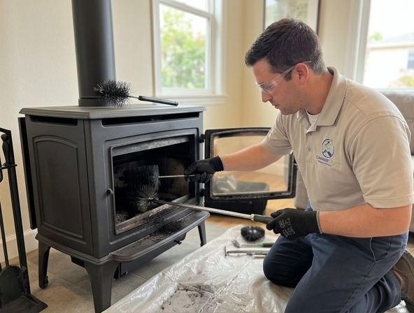 Wood Stove Cleaning in San Mateo, CA