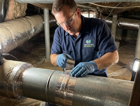 Is Your Cranbury Home Losing Energy Through Leaky Ducts?