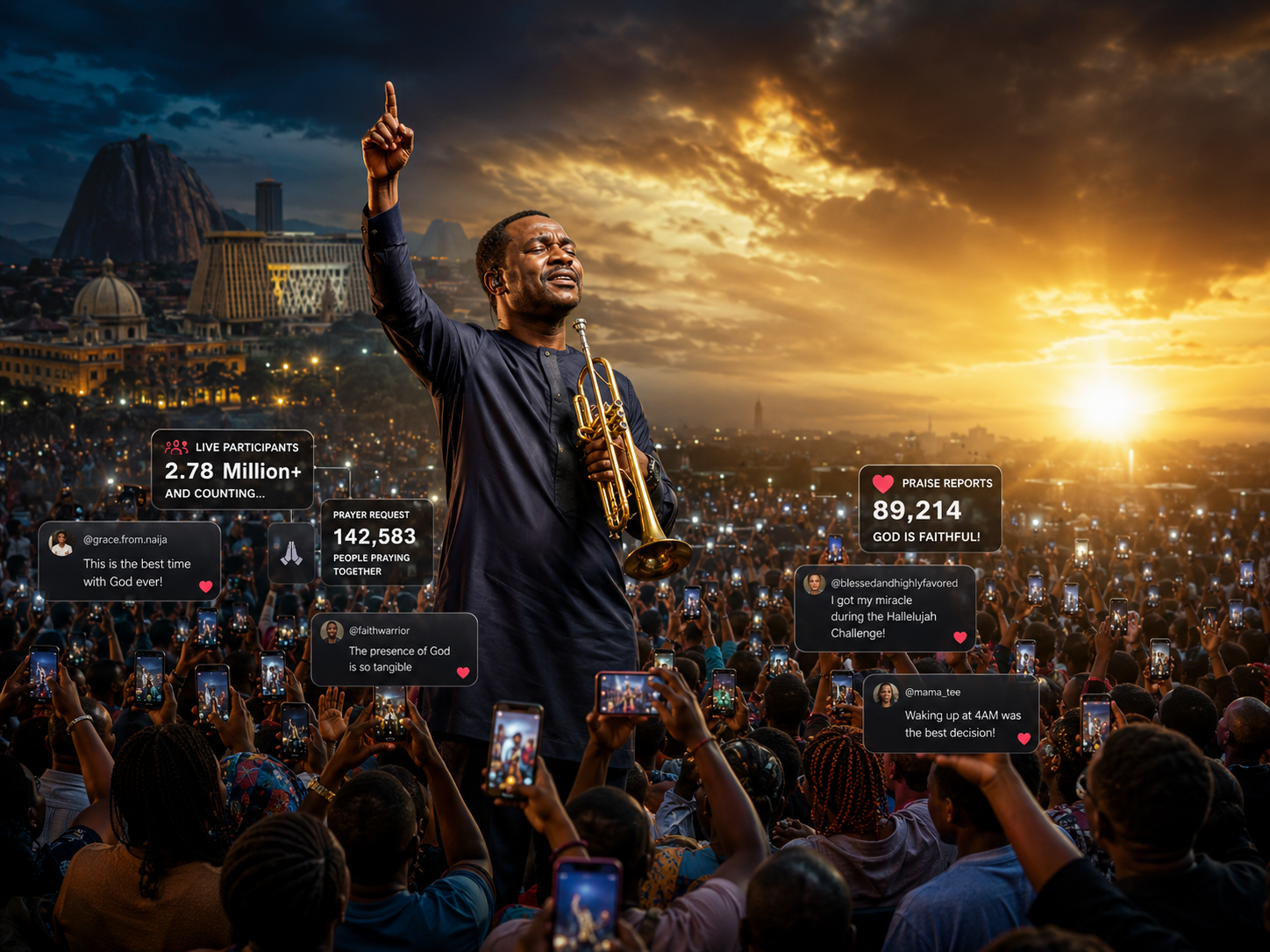 Nathaniel Bassey's Hallelujah Challenge — What Really Happened That Month