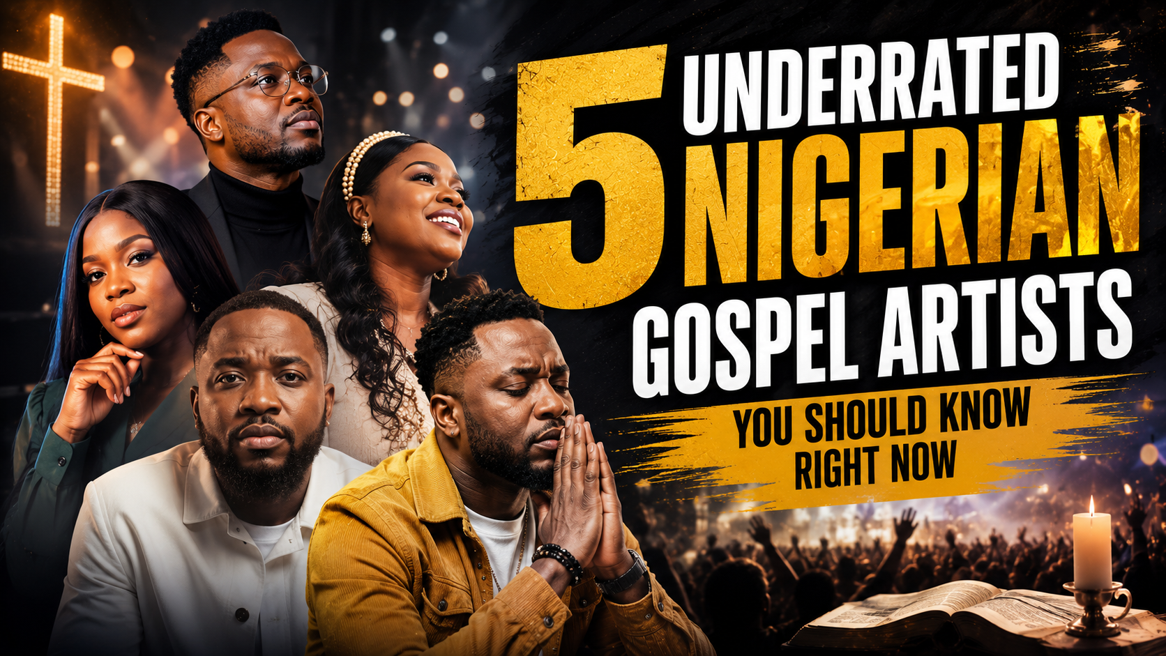 5 Underrated Nigerian Gospel Artists You Should Know Right Now
