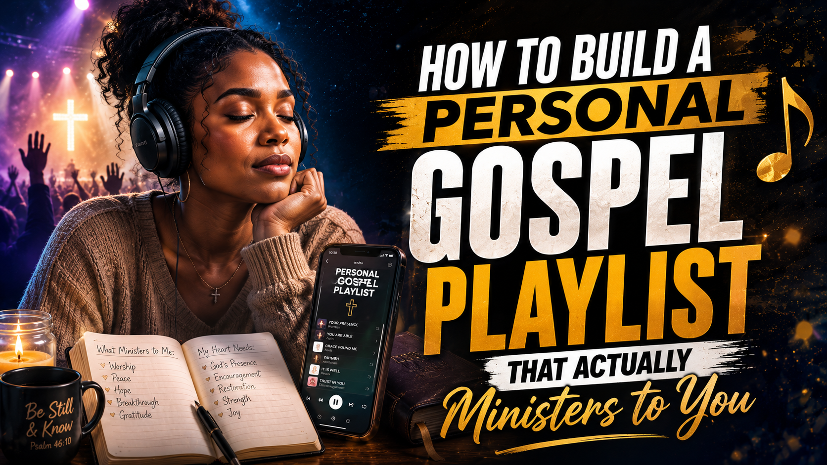 How to Build a Personal Gospel Playlist That Actually Ministers to You