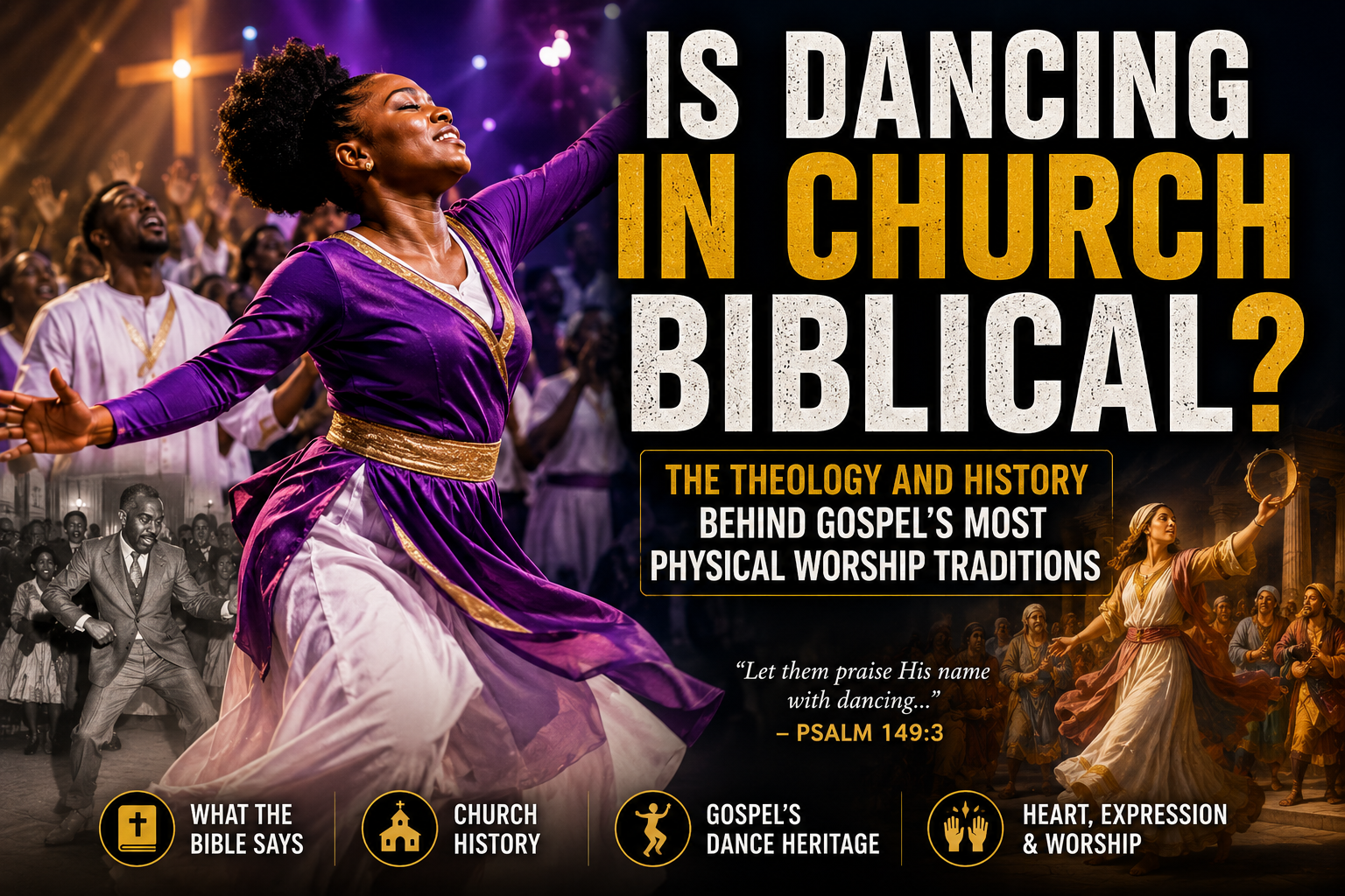 Is Dancing in Church Biblical? The Theology and History Behind Gospel's Most Physical Worship Traditions