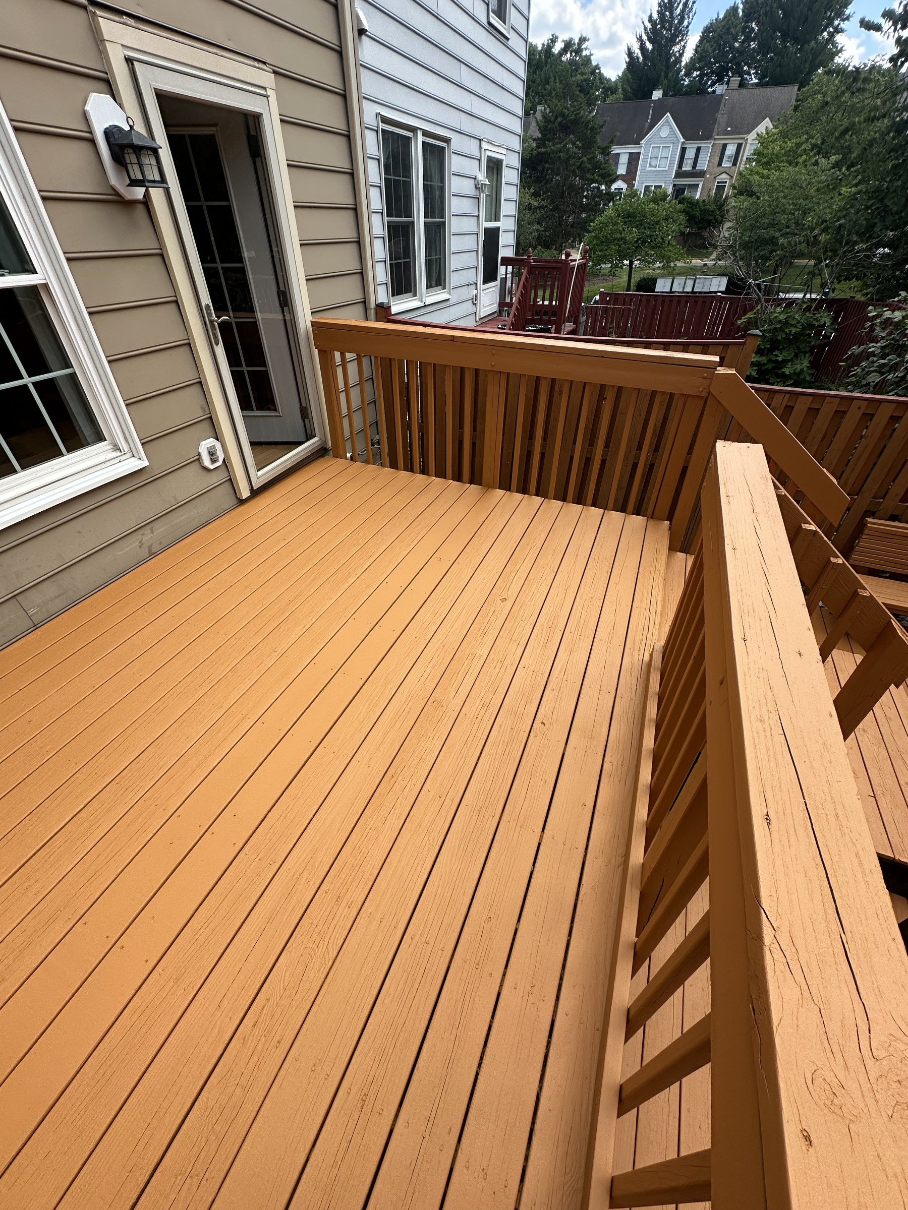 Deck Painting deck renovation in McLean, VA, photo 3