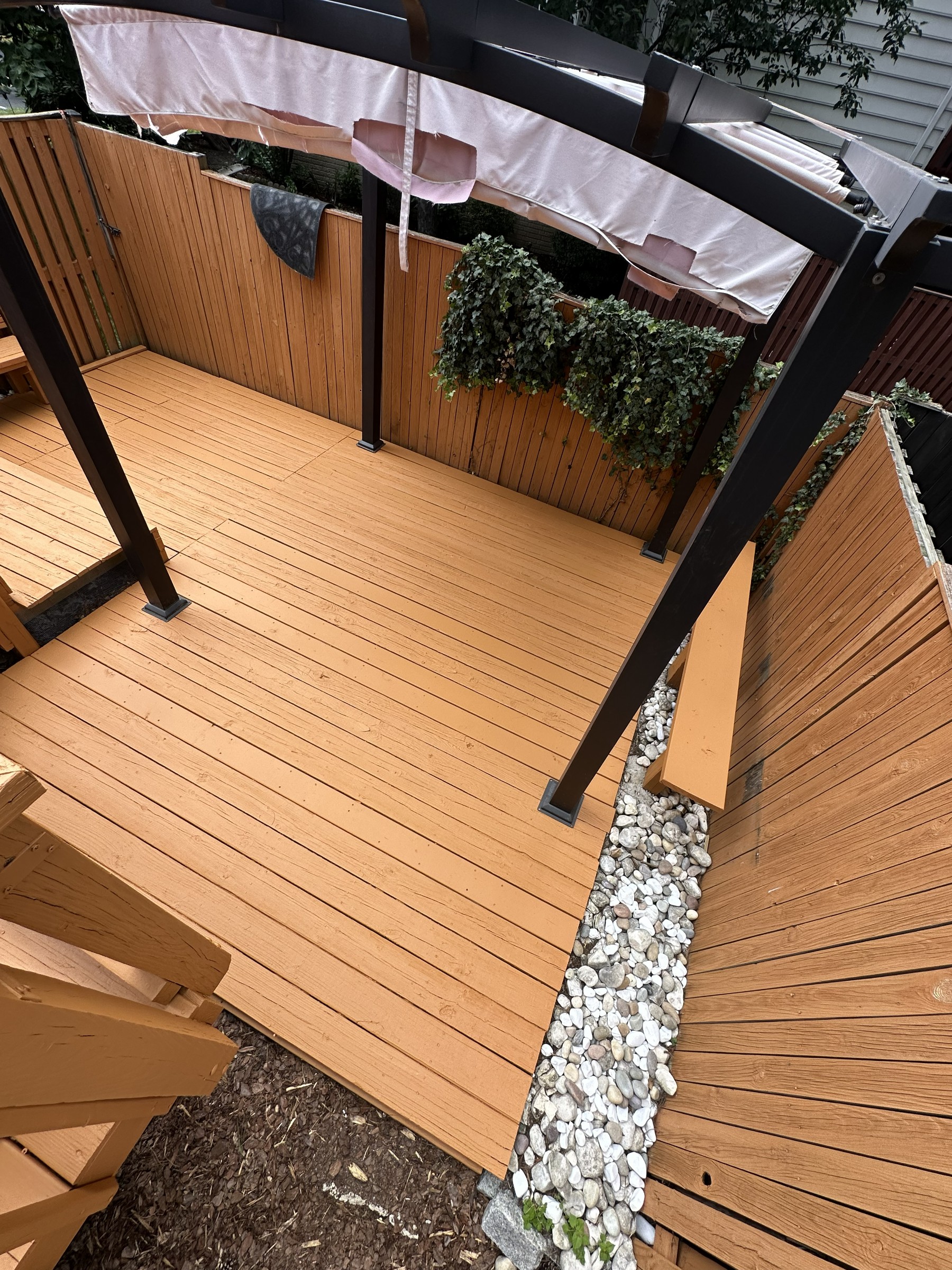 Deck Painting deck renovation in McLean, VA, photo 1
