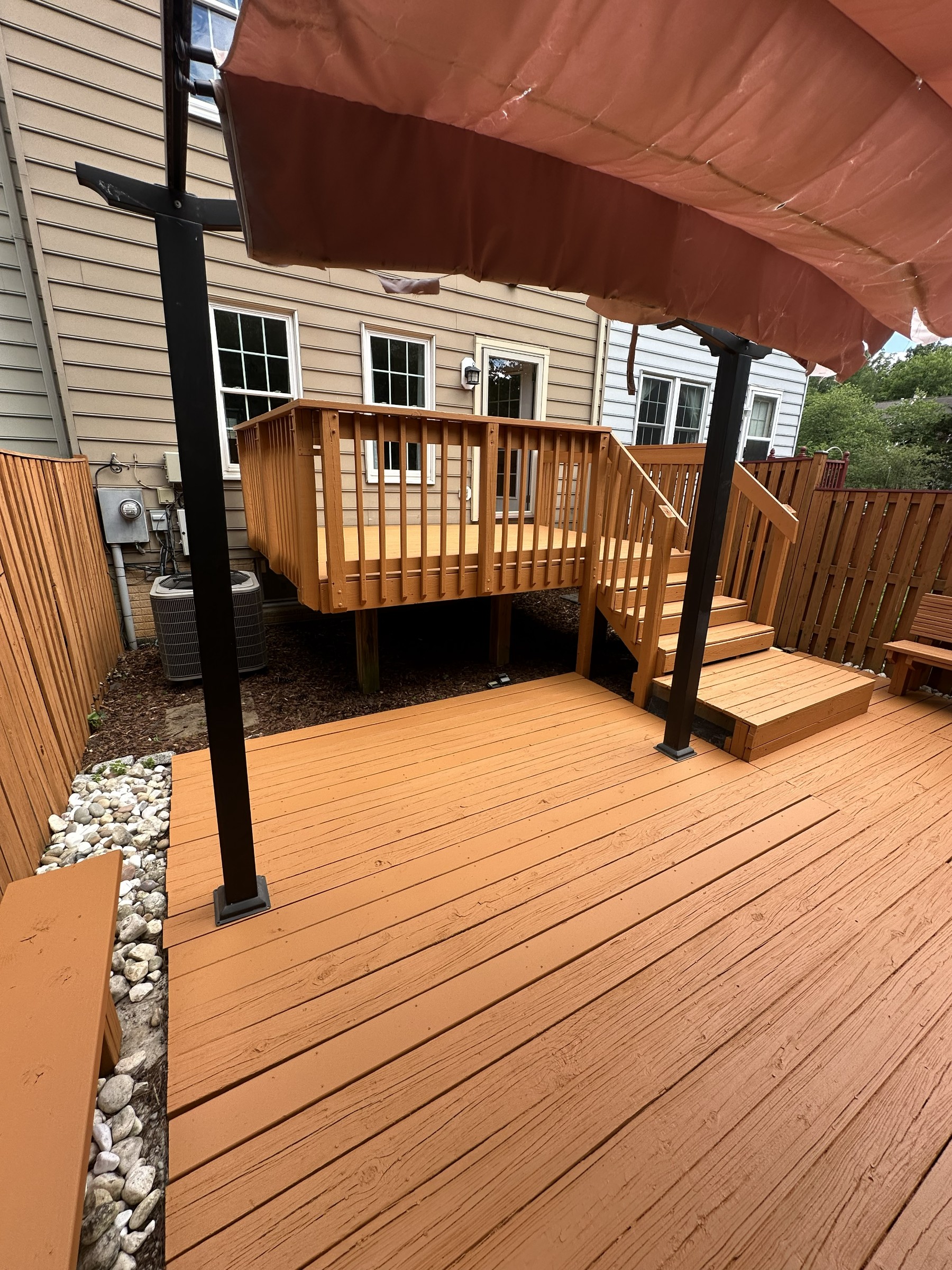 Deck Painting deck renovation in McLean, VA, photo 6