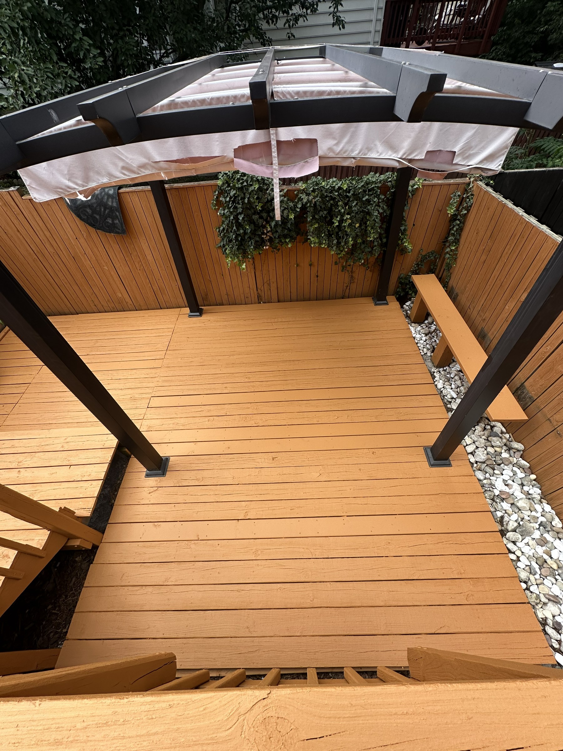 Deck Painting deck renovation in McLean, VA, photo 2