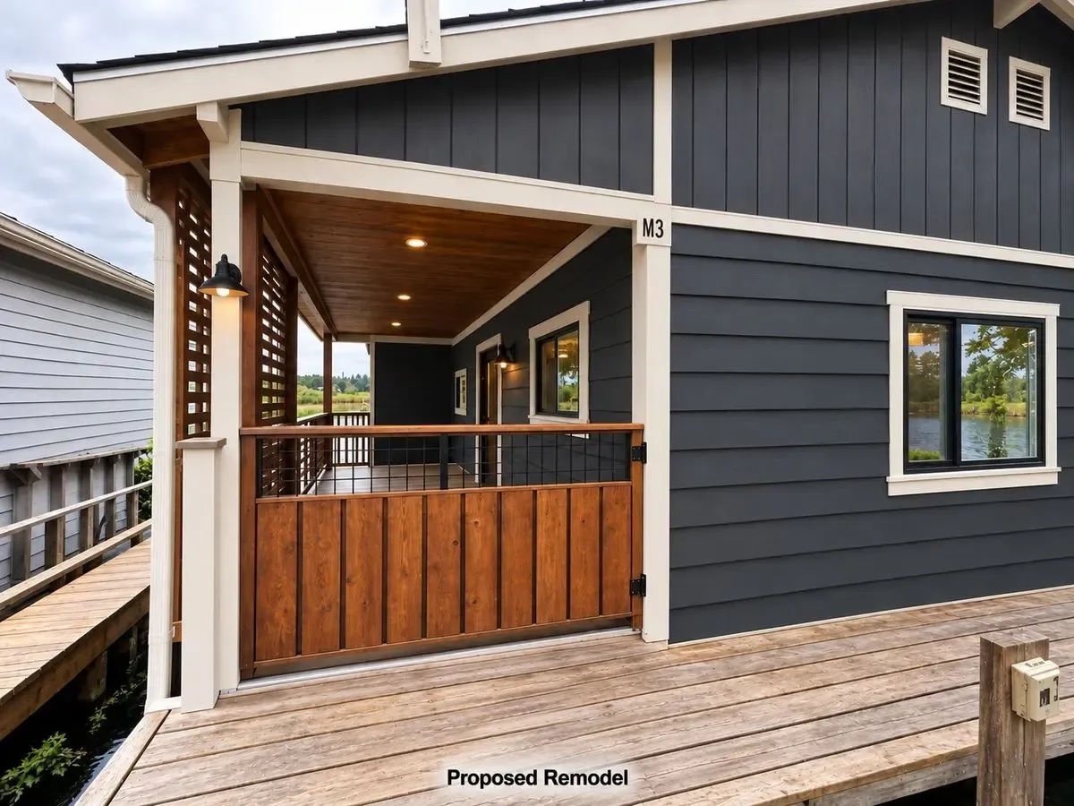 NW Portland Floating Home Fixer 2/1 — $20K / $100K ARV - Photo 2