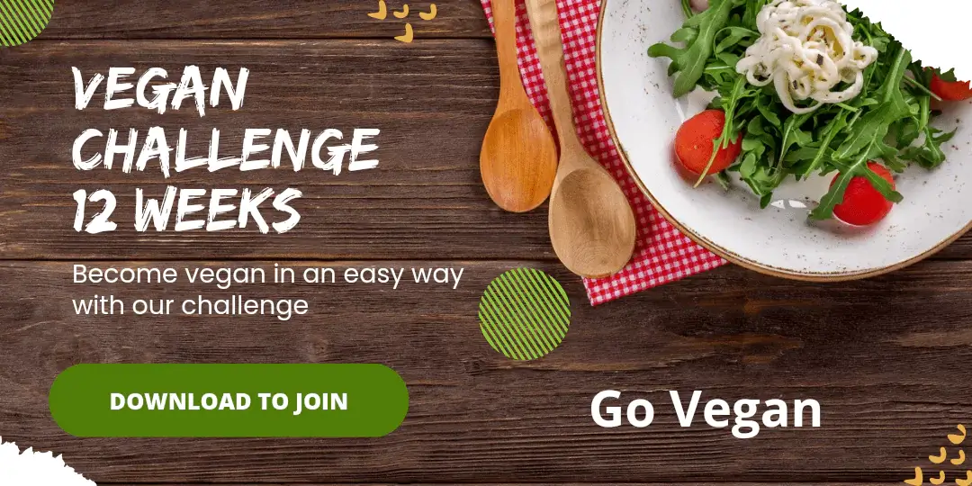 12 weeks vegan challenge by Go Vegan App 