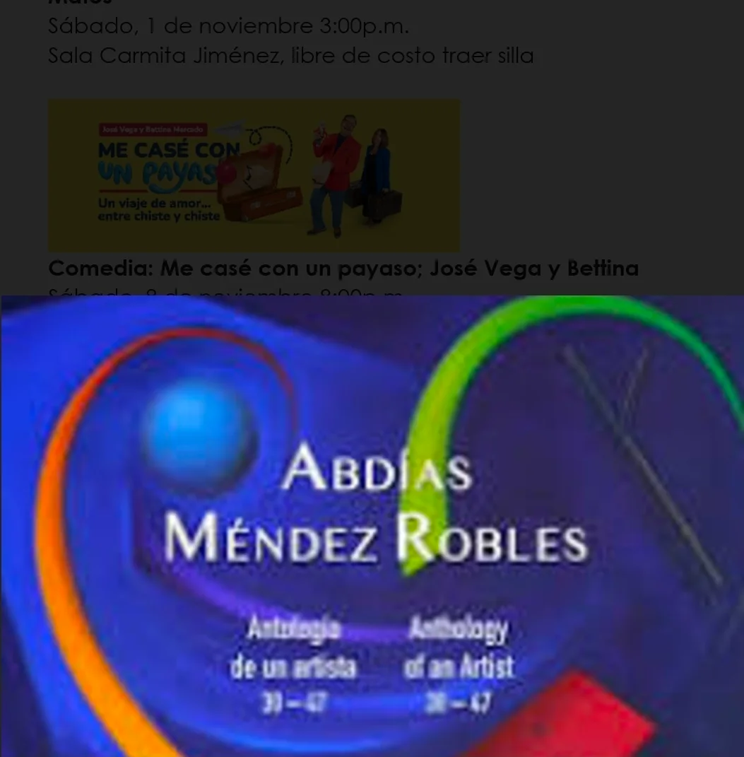 Abdías Méndez Robles - Antología de un artista