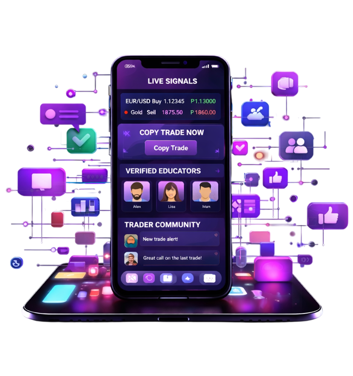 Mobile Trading Interface