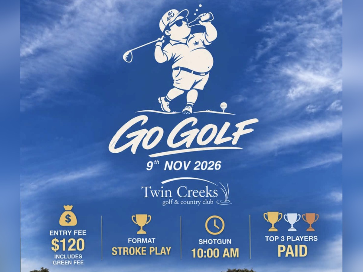GO GOLF — Stroke Play @ Twin Creeks