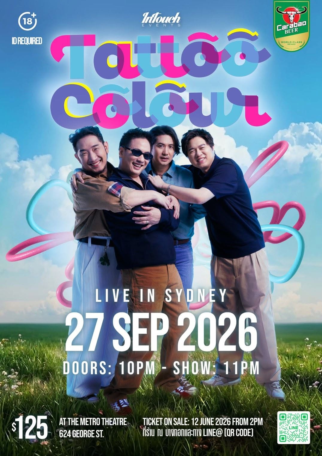 Tattoo Colour — Live in Sydney