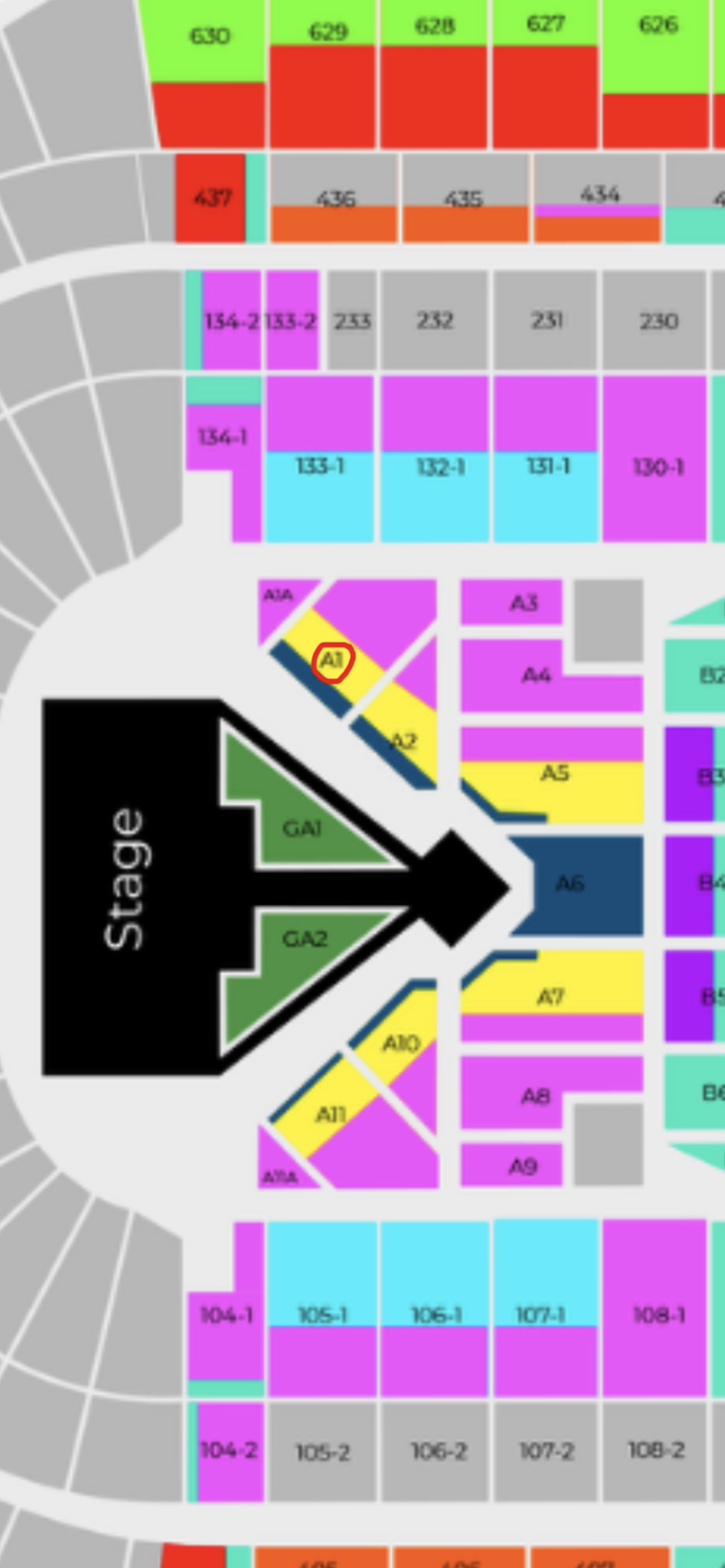 BIGBANG Sydney concert ticket