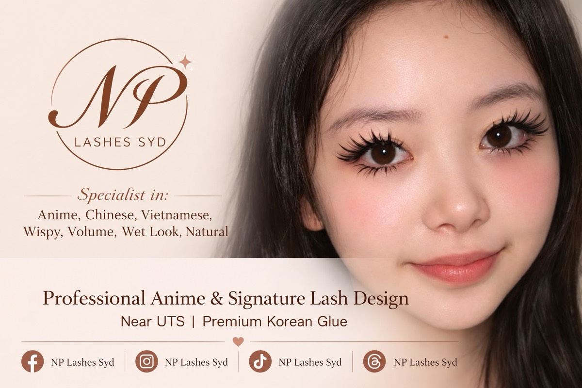 รับต่อขนตา NP Lashes Syd – Ultimo / ใกล้ UTS