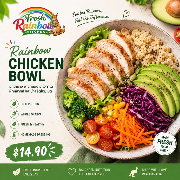Fresh Rainbow Kitchen 🌈🥗 รูปที่ 2