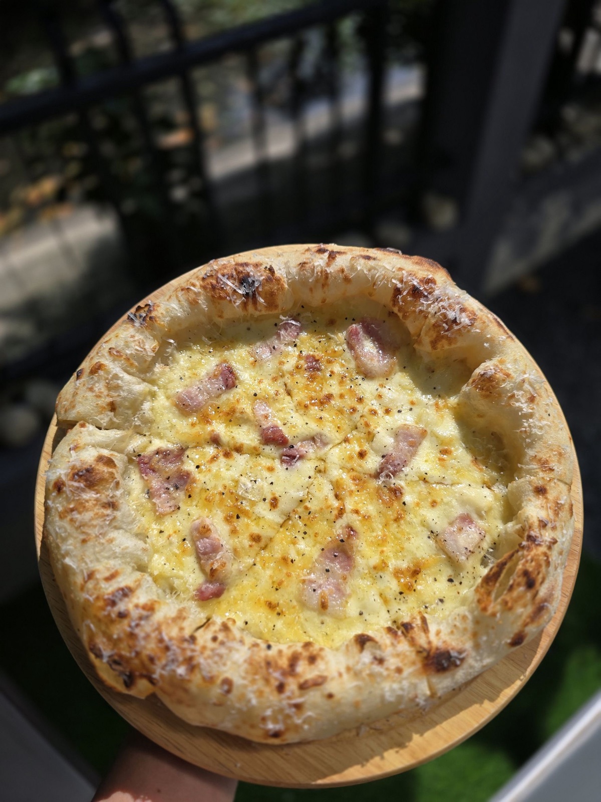 Bacon Four Cheese 🥓🧀 · ครีมซอส เบคอน ชีส 4 ชนิด