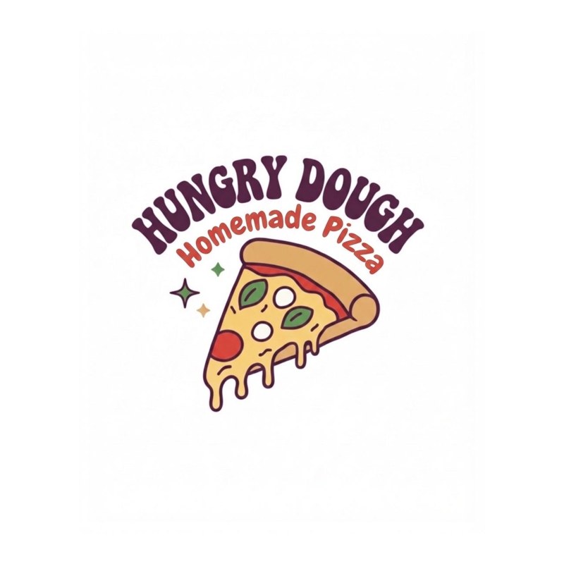 Hungry Dough Homemade Pizza logo