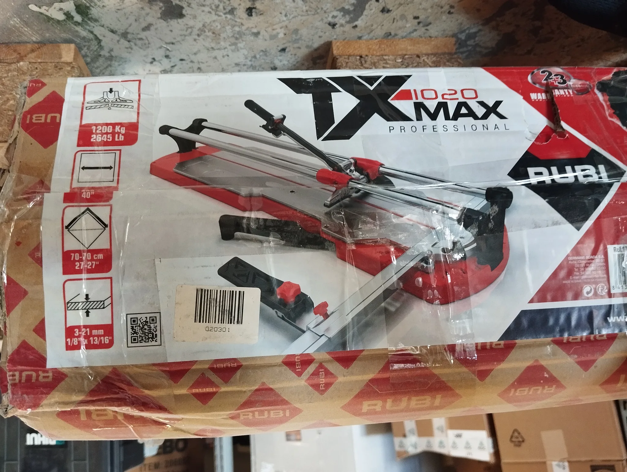 RUBI  Kakelskärare TX1020