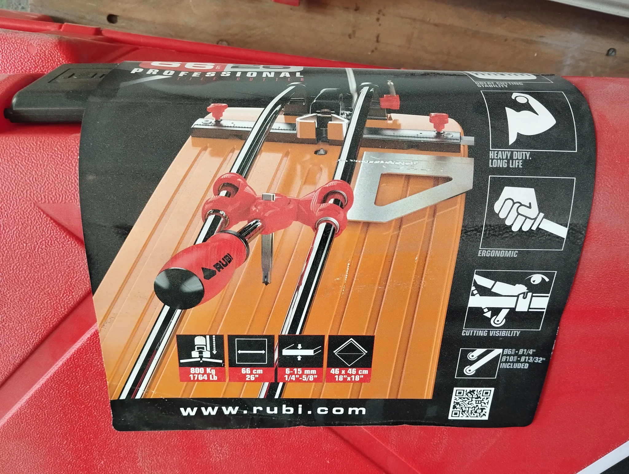 RUBI  Kakelskärare TSMAX 66/26