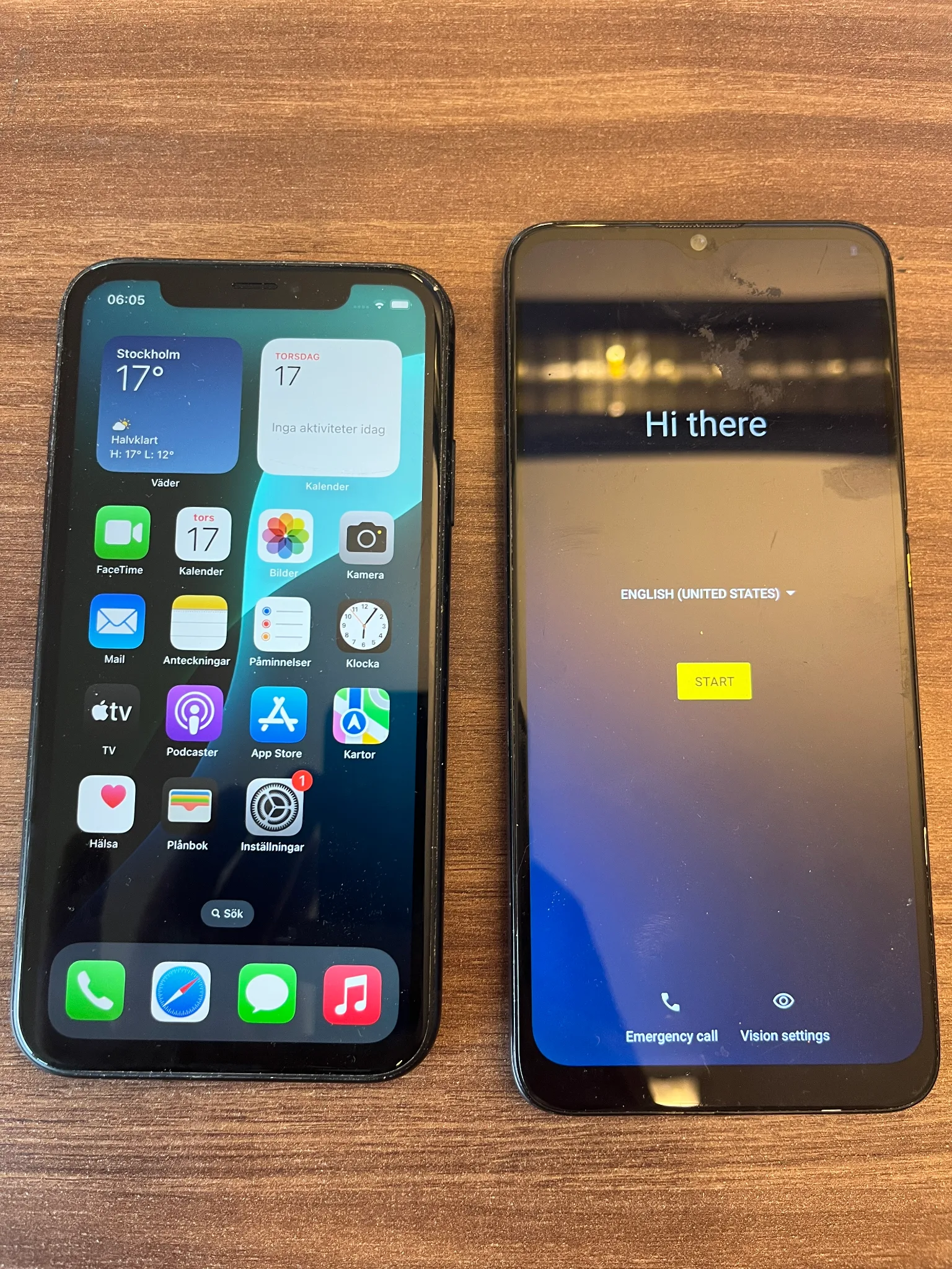 Iphone Xr, Motorola M20 på auktion i Lomma hos Auctiona