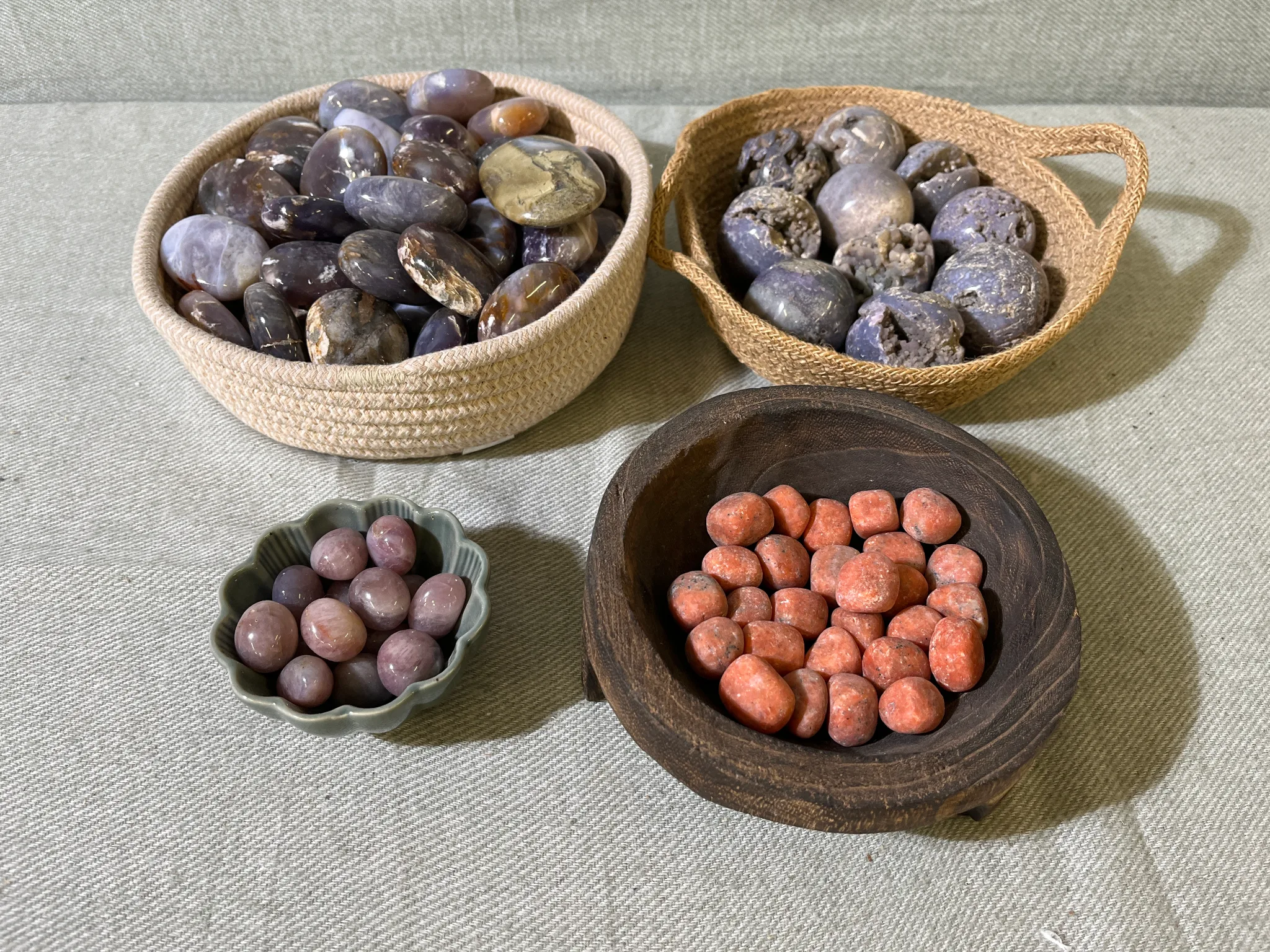 Dekorativa kristaller & mineraler