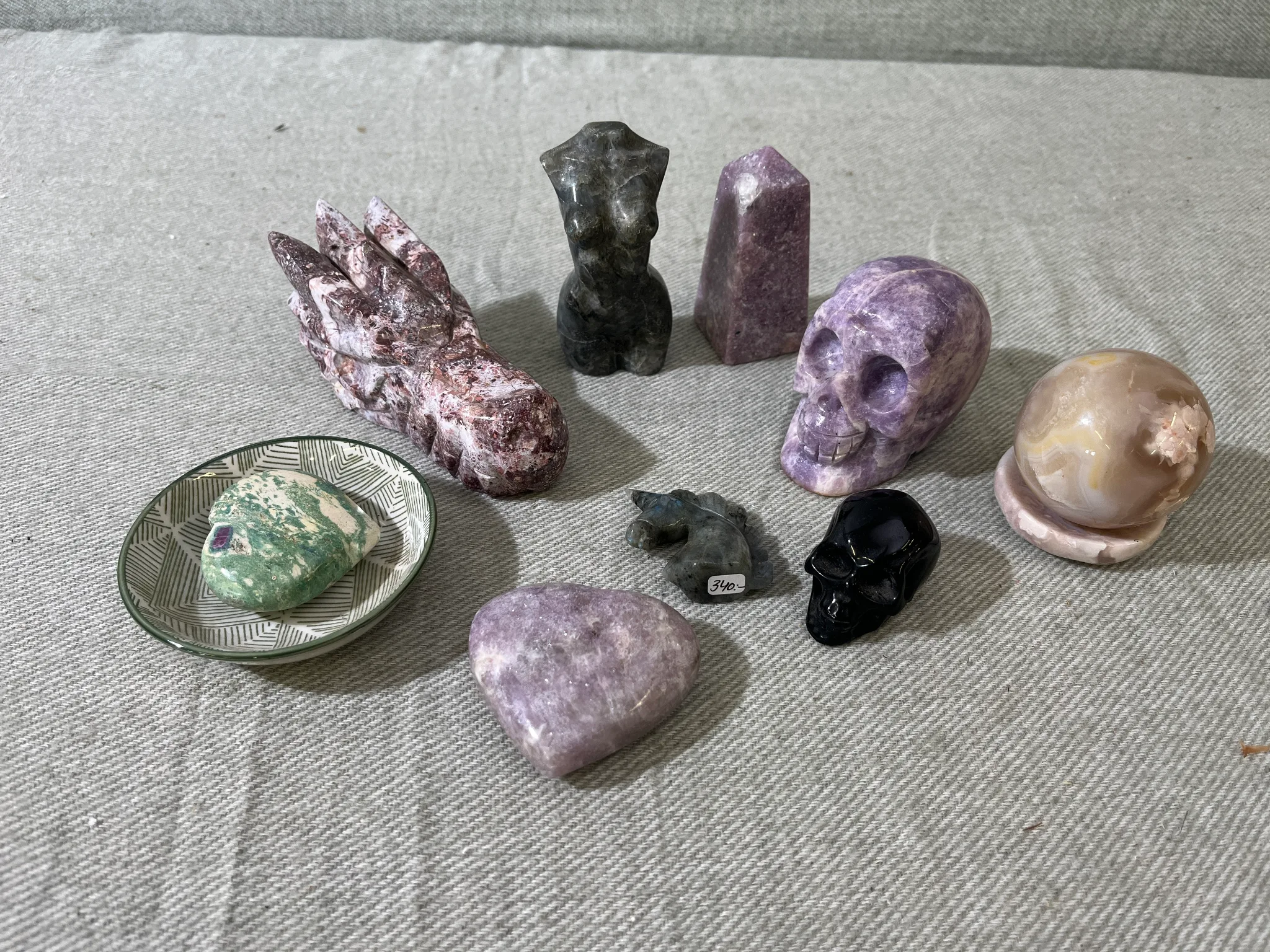Dekorativa kristaller & mineraler