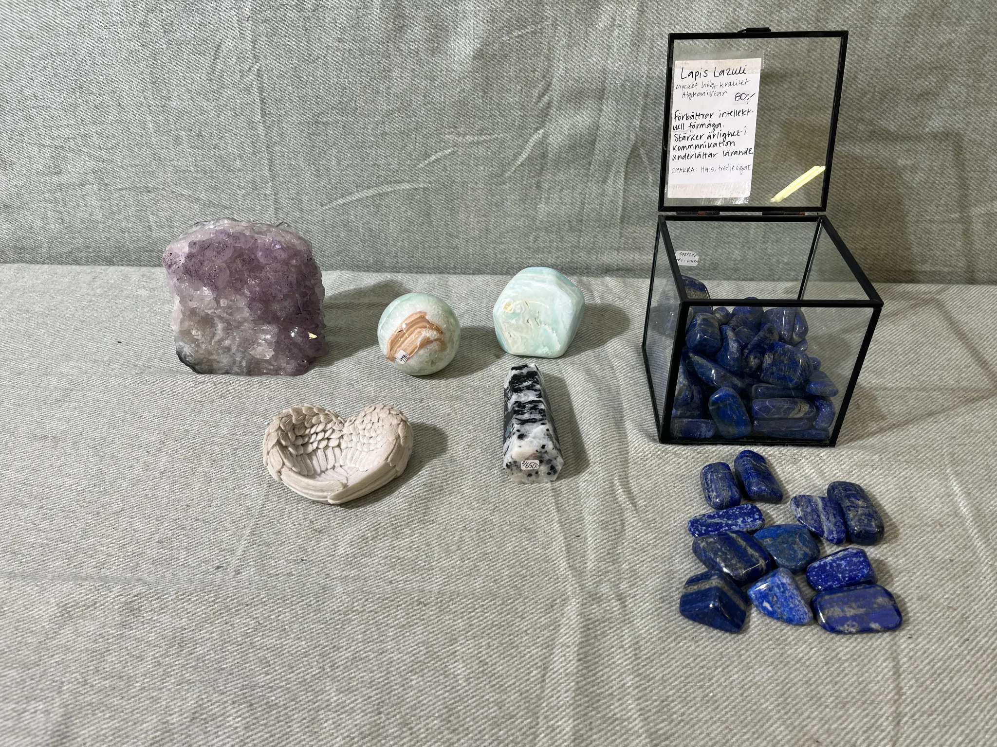 Dekorativa kristaller & mineraler