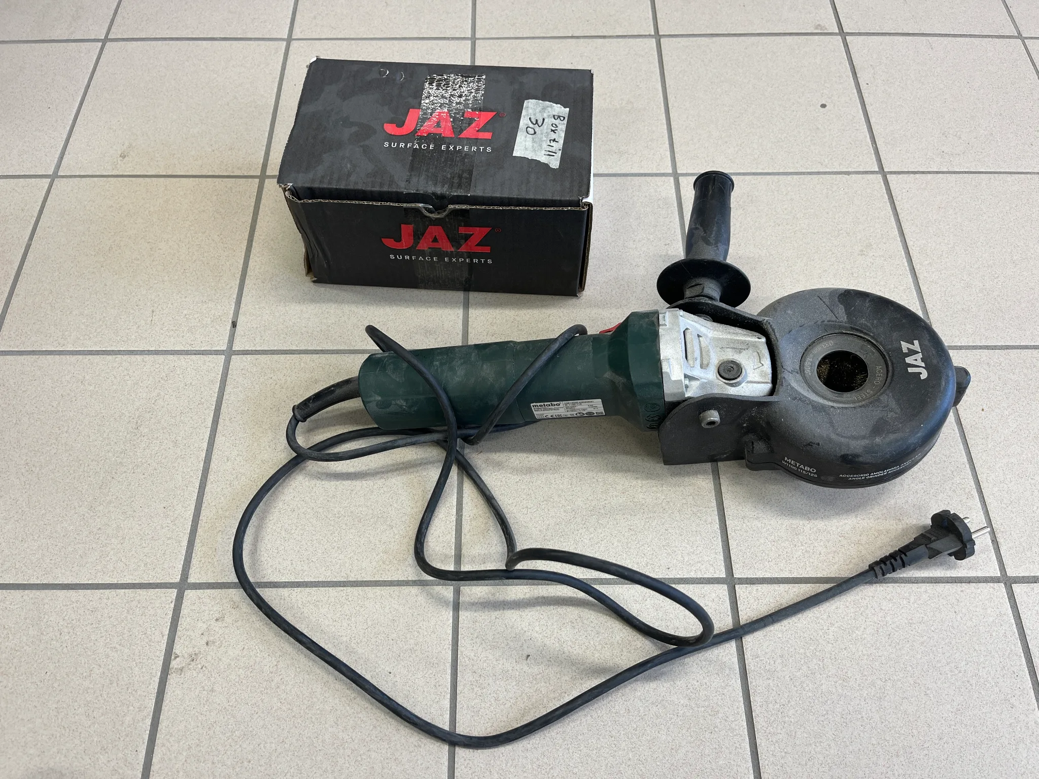 Vinkelslip Metabo, JAZ på auktion i Lomma hos Auctiona