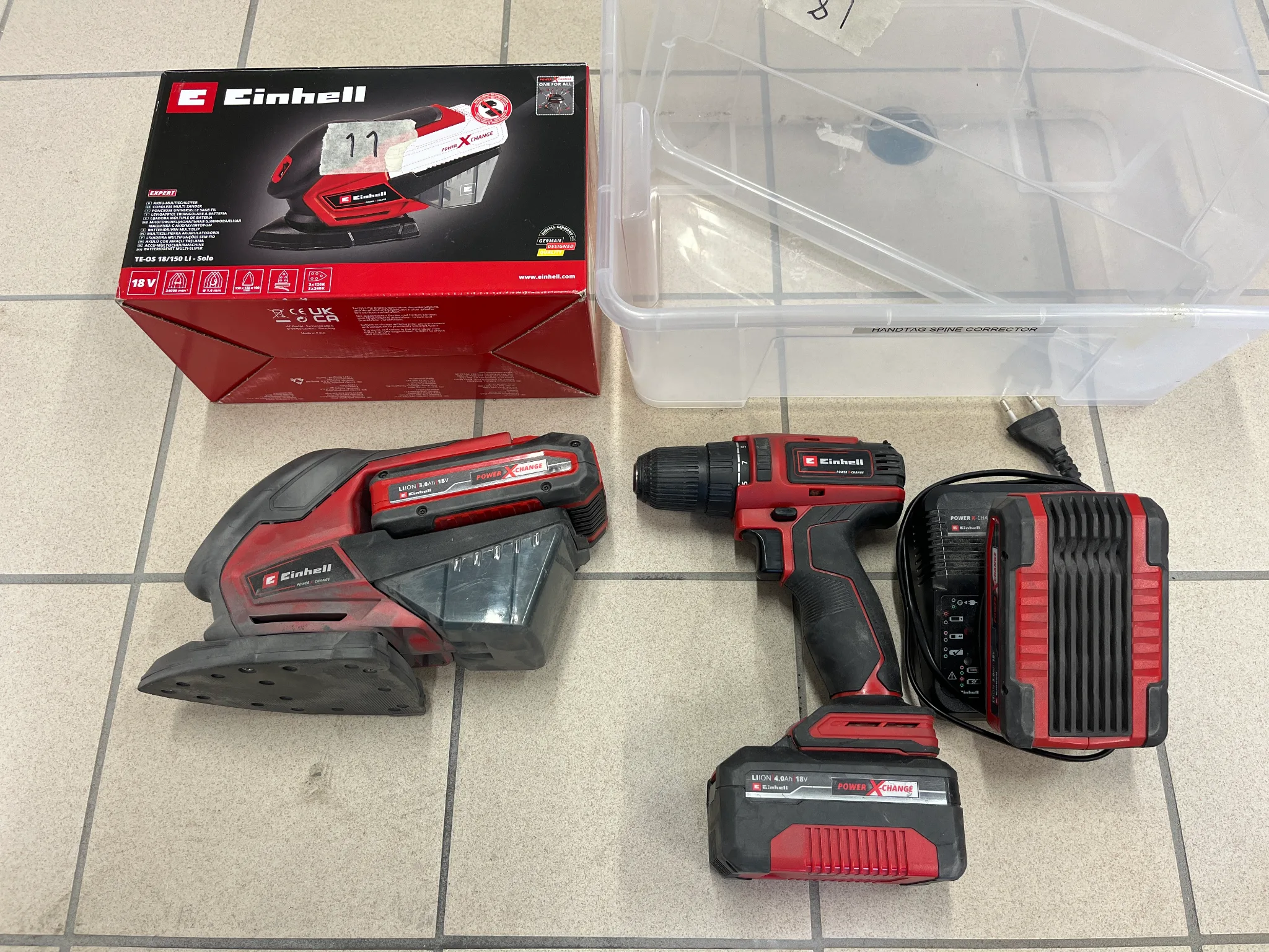 Verktygspaket - Einhell på auktion i Lomma hos Auctiona