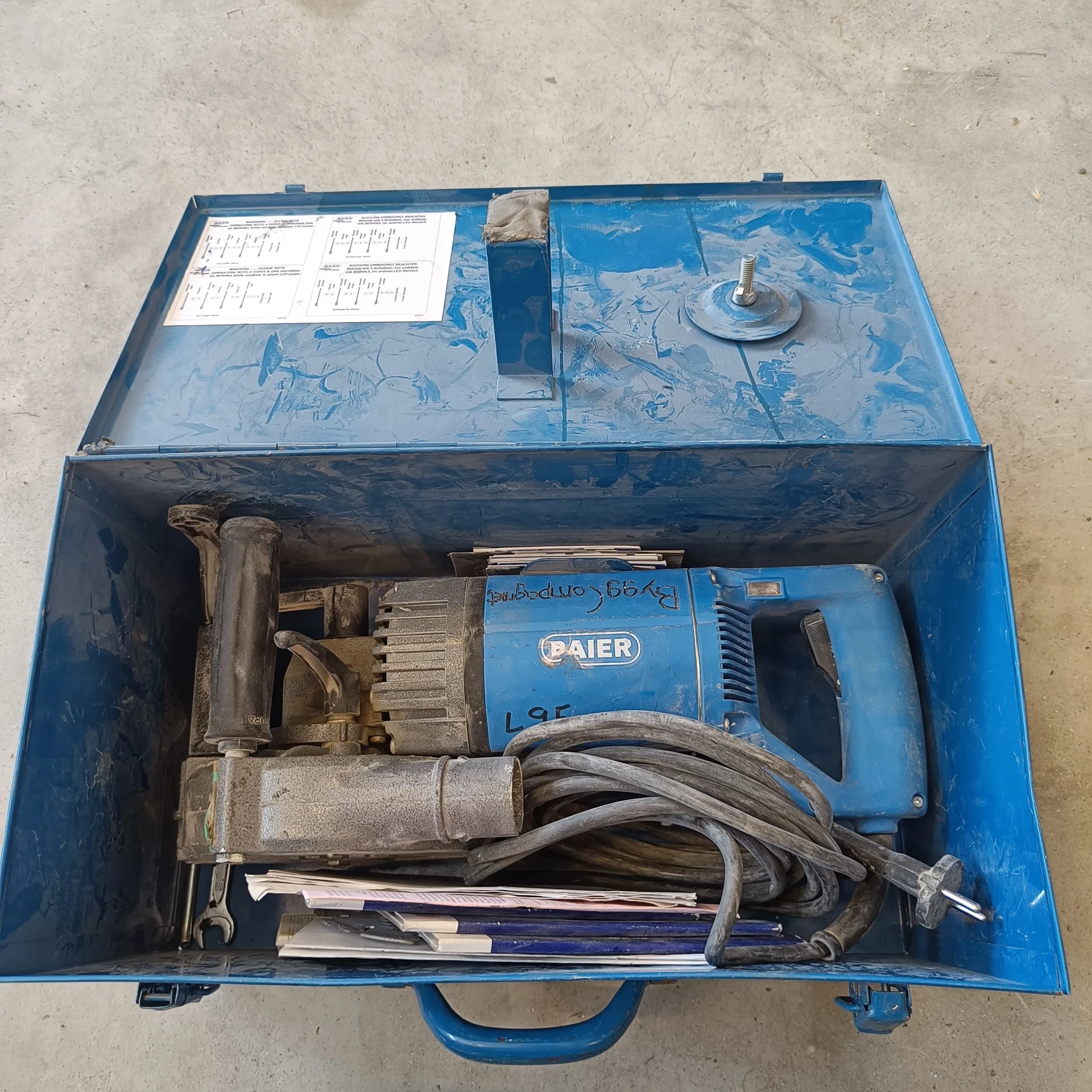 Baier betongspårfräs BDN463
