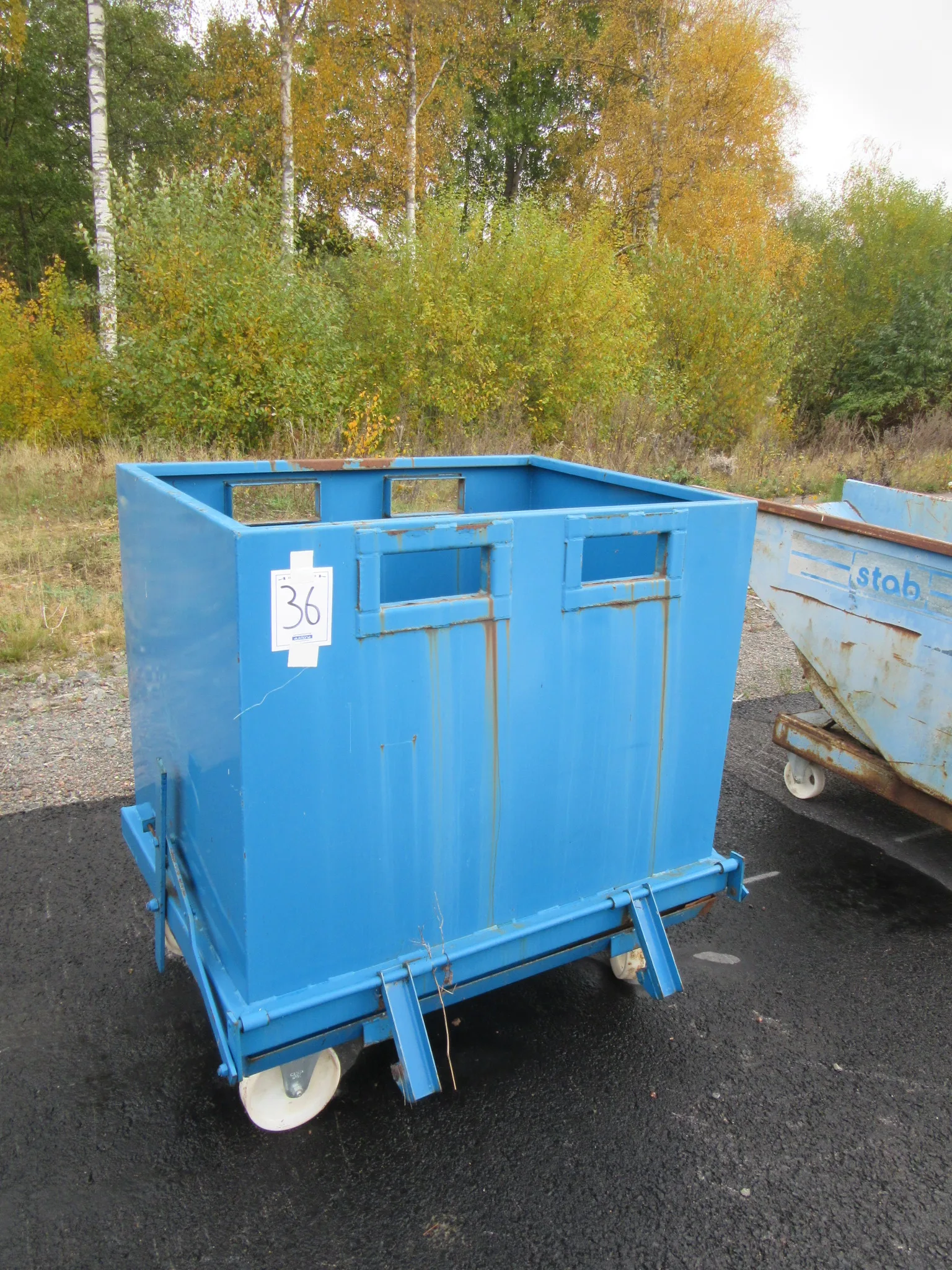 Container på hjul