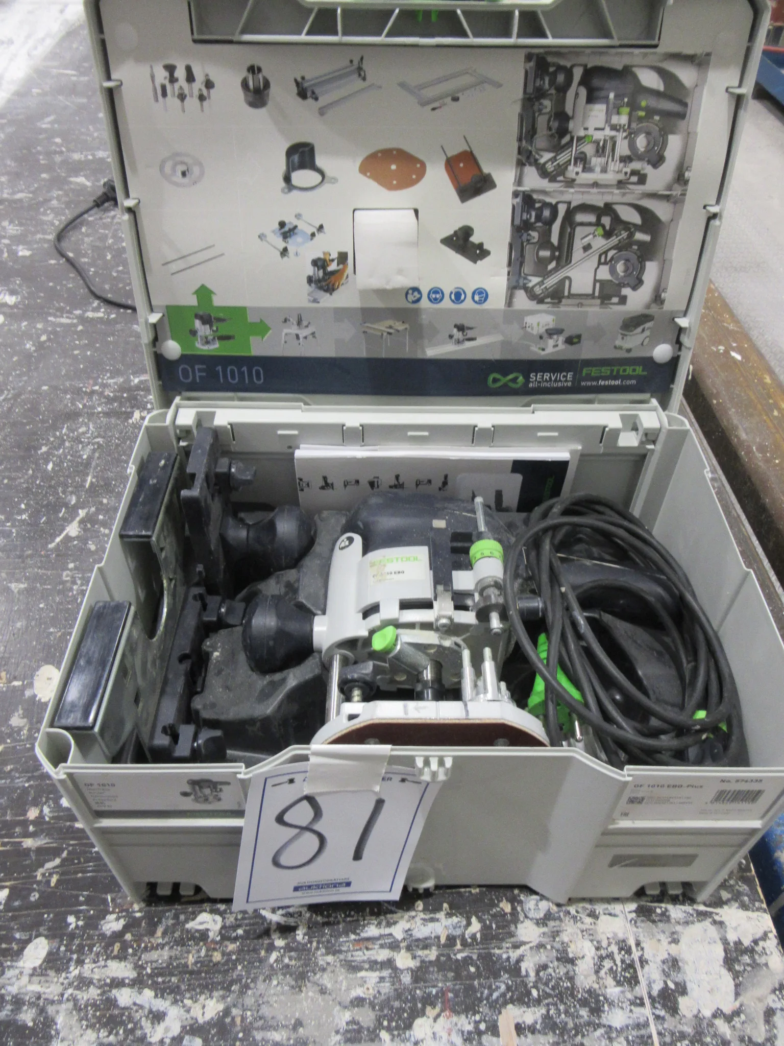 Handöverfräs Festool