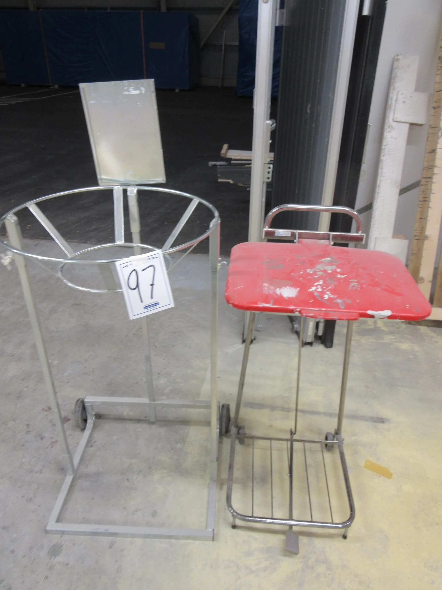 2 st sopsäckshållare