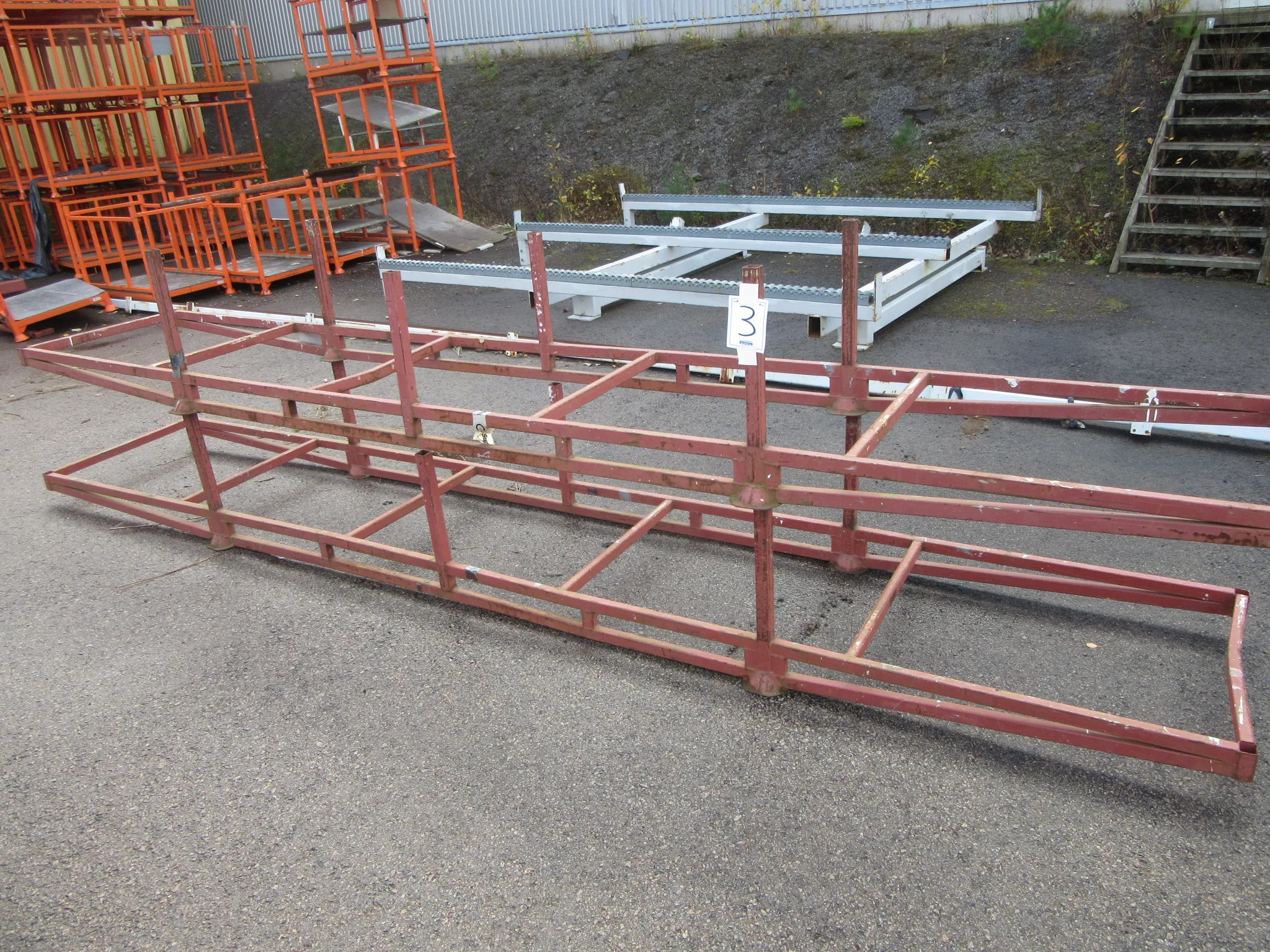 2 st materialställ