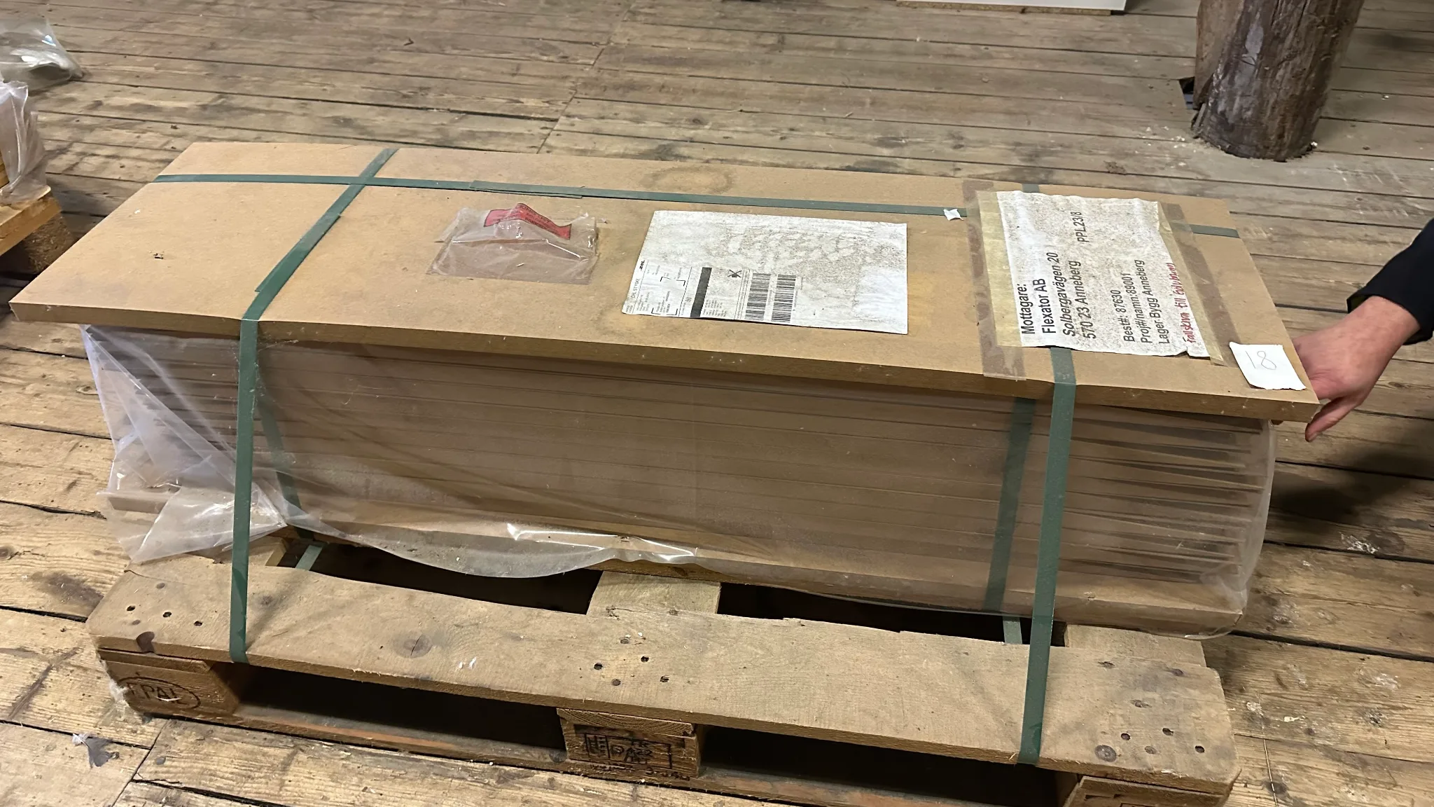 Fallskiva för golvfall på auktion i Vetlanda hos Auctiona