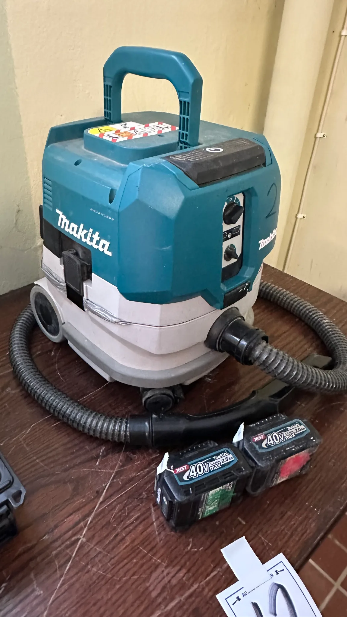 Batteridriven dammsugare Makita