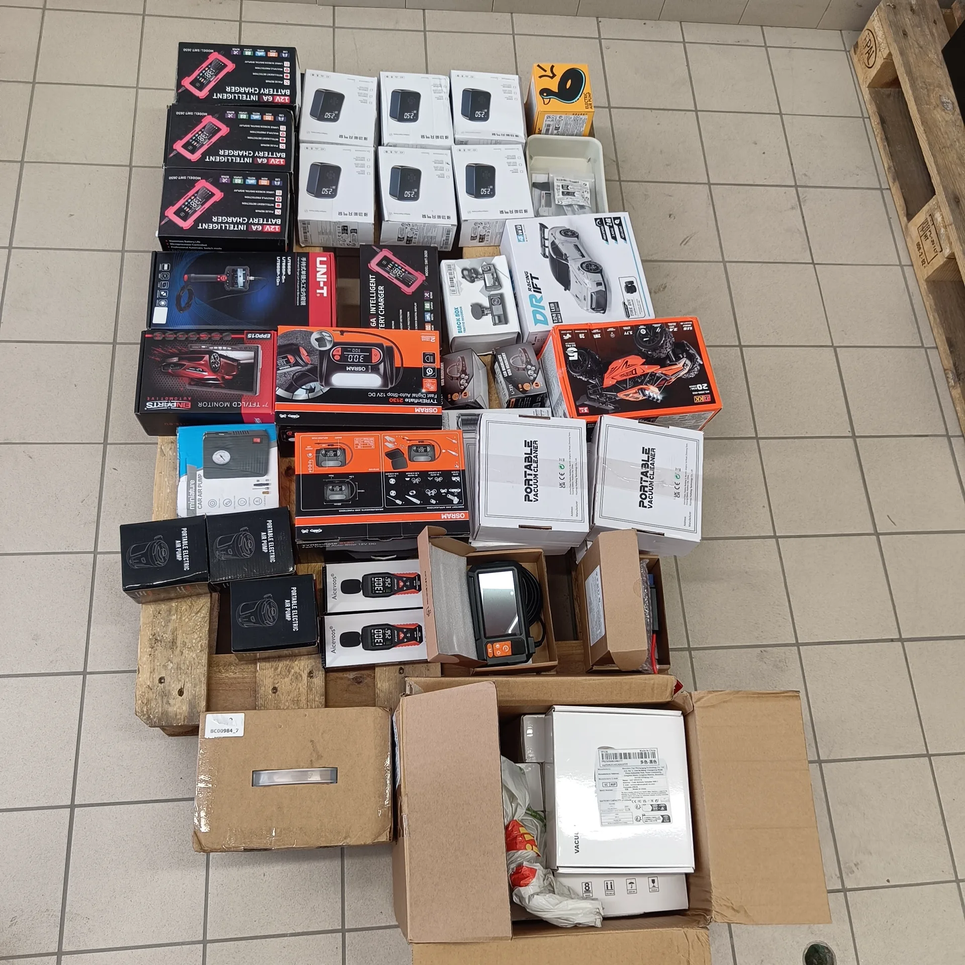 Blandad elektronik