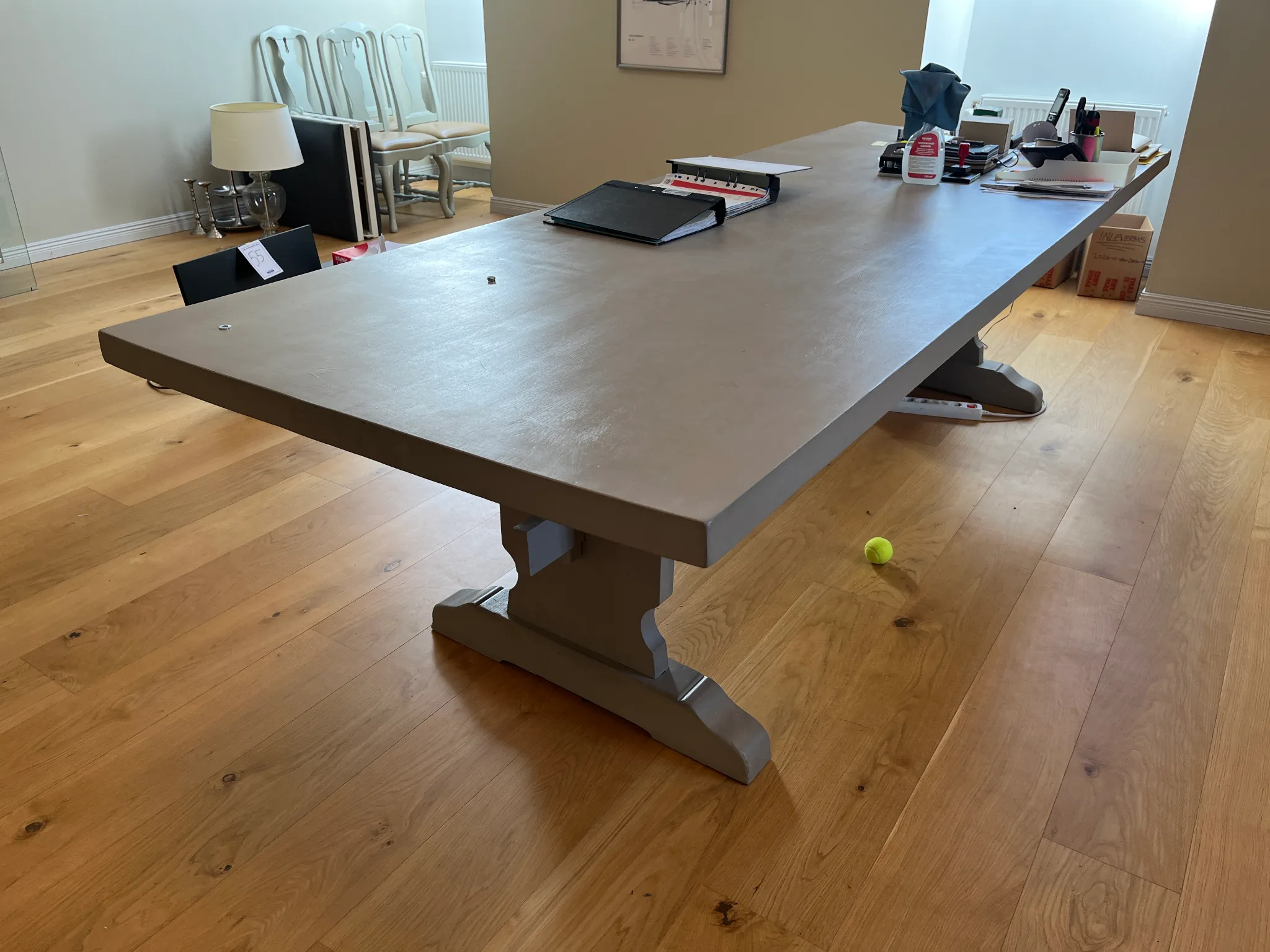 Massivt furubord 300x107cm på auktion i Furulund hos Auctiona